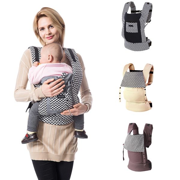 

carriers, slings & backpacks ergonomic baby carrier 5-36 months portable wrapped cotton born suitable for mom dad 9a