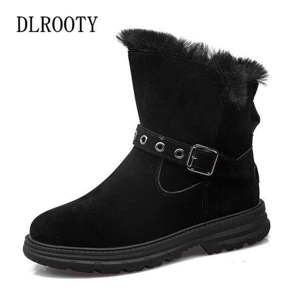boots women snow ankle winter warm short plush female leather casual shoes woman flat fashion platform round toe comfortable, Black
boots women snow ankle winter warm short plush female leather casual shoes woman flat fashion platform round toe comfortable, Black