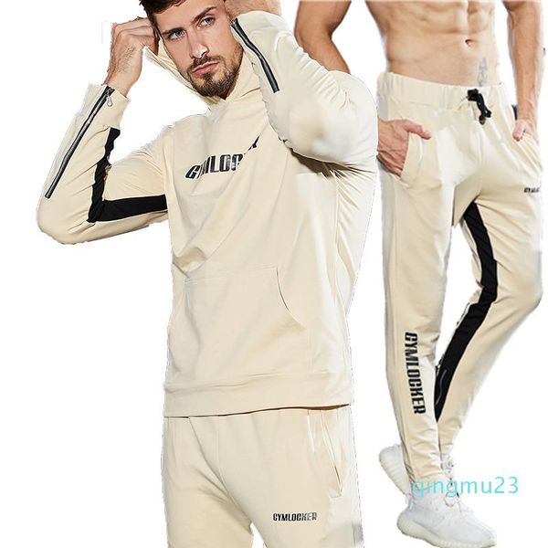 fashion-men's suit two-piece sportswear running clothes men's fitness hoodies + pants sportswear bodybuilding hooded clothes, Black;blue
fashion-men's suit two-piece sportswear running clothes men's fitness hoodies + pants sportswear bodybuilding hooded clothes, Black;blue