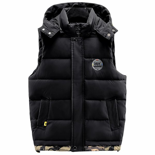 2020 men's vest winter down vest casual waistcoat men's sleeveless jacket plus size 5xl warm male overcoats hat detachable new, Black;white
2020 men's vest winter down vest casual waistcoat men's sleeveless jacket plus size 5xl warm male overcoats hat detachable new, Black;white