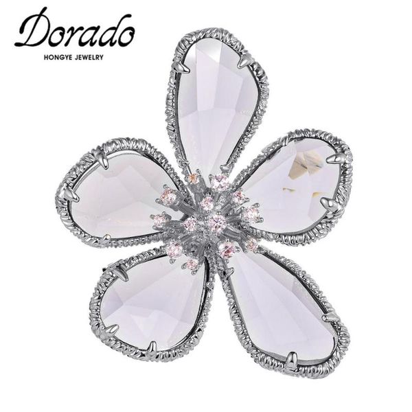 dorado zircon flower collar brooches pin for women retro new alloy metal brooch fashion clothing party jewelry accesorios mujer, Gray
dorado zircon flower collar brooches pin for women retro new alloy metal brooch fashion clothing party jewelry accesorios mujer, Gray