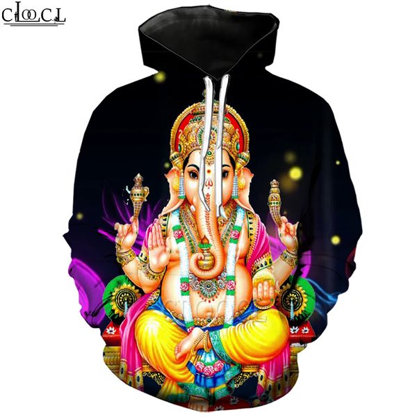 cloocl hinduism god lord ganesha 3d print funny hooded sweatshirt men clothing long sleeve selling couples pullovers, Black
cloocl hinduism god lord ganesha 3d print funny hooded sweatshirt men clothing long sleeve selling couples pullovers, Black