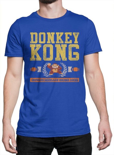 футболка uomo donkey kong dk01 - игра - maglietta 100% хлопок - син 
футболка uomo donkey kong dk01 - игра - maglietta 100% хлопок - син