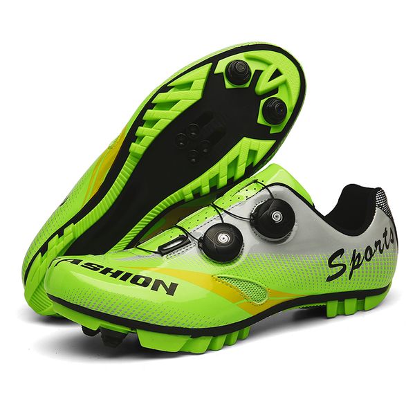new green mtb cycling shoes self-locking bicycle sneakers outdoor light breathable racing road bike sports shoes, Black
new green mtb cycling shoes self-locking bicycle sneakers outdoor light breathable racing road bike sports shoes, Black
