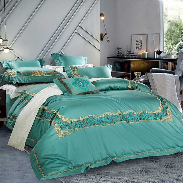quality 120s egyptian cotton embroidered bedding set green king royal duvet cover bed sheet set pillowcase 4/6pcs
quality 120s egyptian cotton embroidered bedding set green king royal duvet cover bed sheet set pillowcase 4/6pcs