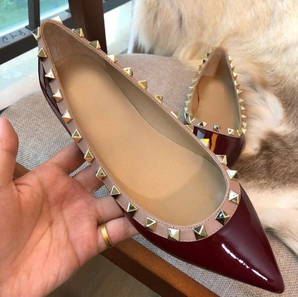 2020 pointed rivet flat shoes flats full black matte women casual shoes leather willow nail rivet flat heel shoes
2020 pointed rivet flat shoes flats full black matte women casual shoes leather willow nail rivet flat heel shoes