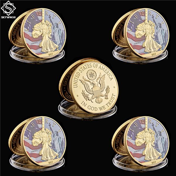 5pcs american capital washington dc statue liberty craft great seal of united states gold challenge coin copies for luck
5pcs american capital washington dc statue liberty craft great seal of united states gold challenge coin copies for luck