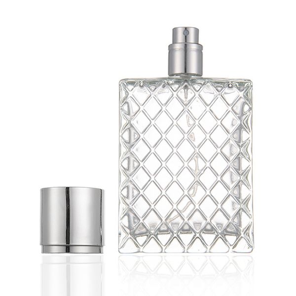 100ml transparent glass bottle grid desginer empty perfume spray bottles perfume atomizer refillable spray perfume bottle
100ml transparent glass bottle grid desginer empty perfume spray bottles perfume atomizer refillable spray perfume bottle