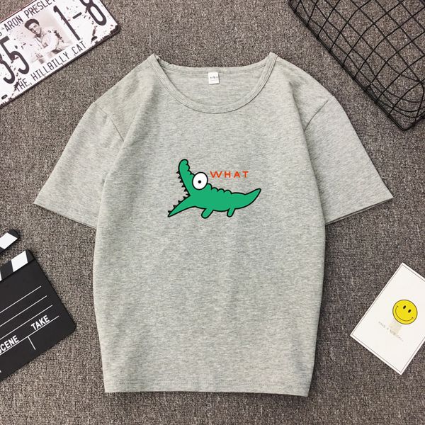 summer t shirt women cute dinosaur print round neck short sleeve woman tee casual female t-shirts, White
summer t shirt women cute dinosaur print round neck short sleeve woman tee casual female t-shirts, White