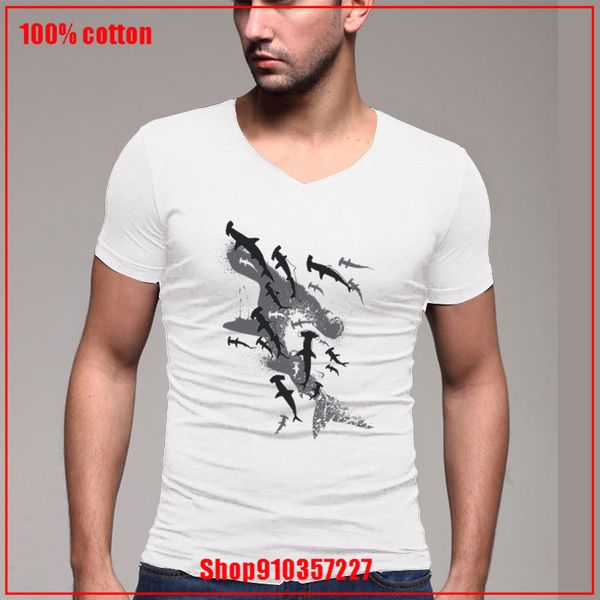 hammerhead sharks v-neck men's casual cotton short sleeve t-shirts v collar tees slim fitness casual summer mens
hammerhead sharks v-neck men's casual cotton short sleeve t-shirts v collar tees slim fitness casual summer mens