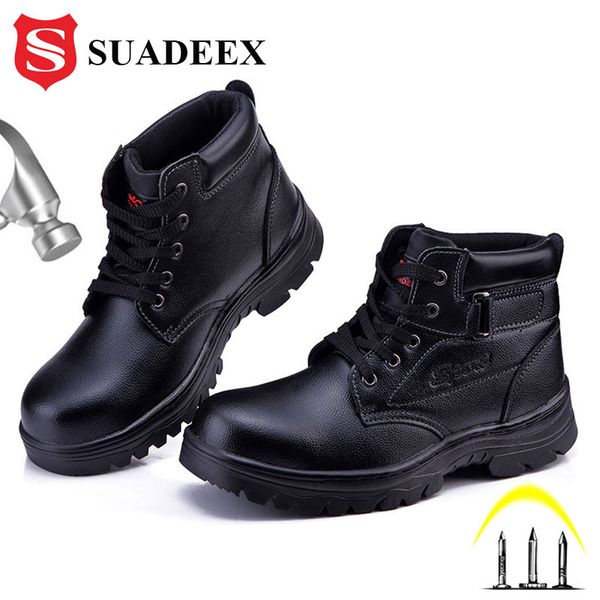 boots suadeex s3 safety work waterproof construction shoes anti-puncture anti-smashing outdoor man male, Black
boots suadeex s3 safety work waterproof construction shoes anti-puncture anti-smashing outdoor man male, Black