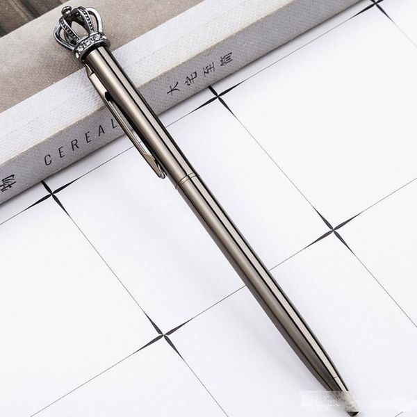 metal crown ballpoint pens creative korean girl cute pen office business school writing stationery, Blue;orange
metal crown ballpoint pens creative korean girl cute pen office business school writing stationery, Blue;orange