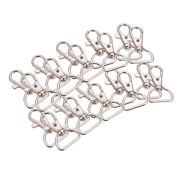 20x key chain holder swivel trigger lobster clasp key chain rings diy craft backpack bag keychain, White
20x key chain holder swivel trigger lobster clasp key chain rings diy craft backpack bag keychain, White