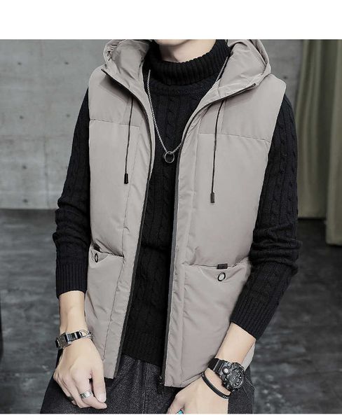 new arrival mens vest jacket fashion winter men thick keep warm down vest coat casual sleeveless jackets with hooded, Black;white
new arrival mens vest jacket fashion winter men thick keep warm down vest coat casual sleeveless jackets with hooded, Black;white