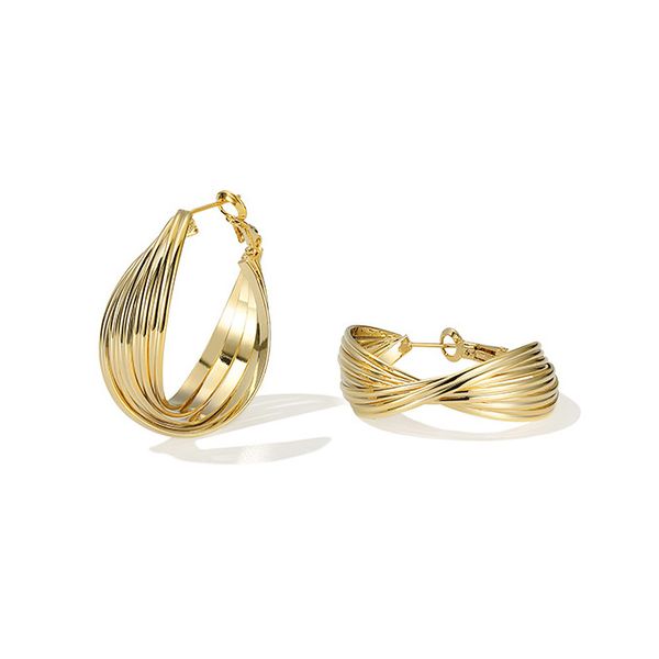 hoop & huggie trendy fashion metal elegant earring woman 2021 gold color korean geometric statement earrings accessories brincos, Golden;silver
hoop & huggie trendy fashion metal elegant earring woman 2021 gold color korean geometric statement earrings accessories brincos, Golden;silver