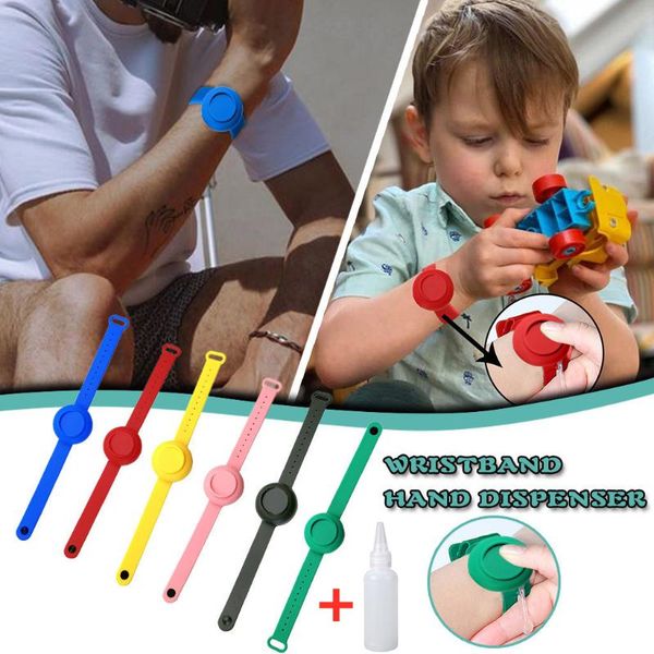 1pc pulsera gel hidroalcoholico wristband hand dispenser bracelet gel hydroalcolique pulsera dispensadora de sanitizer watch, Black;red
1pc pulsera gel hidroalcoholico wristband hand dispenser bracelet gel hydroalcolique pulsera dispensadora de sanitizer watch, Black;red