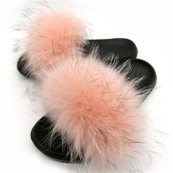 raccoon hair slippers winter real fur slides women slippers fluffy fur furry cute plush sandals flip flops, Black
raccoon hair slippers winter real fur slides women slippers fluffy fur furry cute plush sandals flip flops, Black