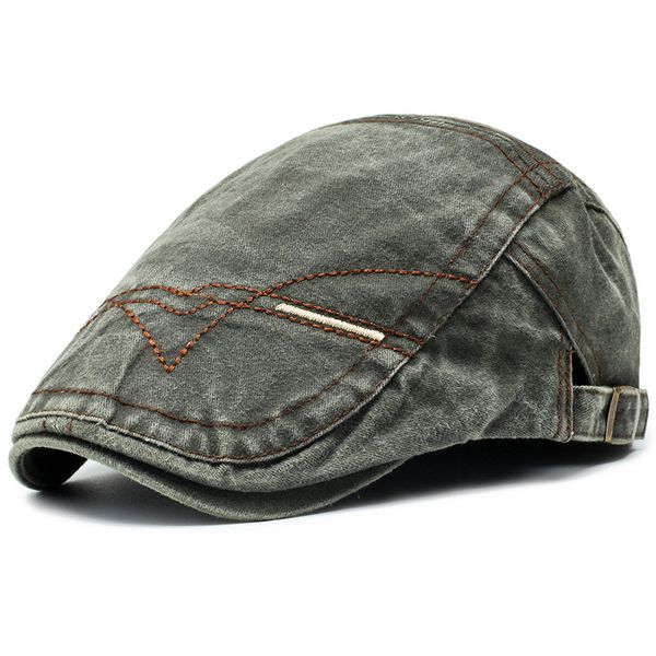 berets fashion spring and autumn wild beret hats washed denim forward cap korean men's trendy hat hip-hop gorras, Blue;gray
berets fashion spring and autumn wild beret hats washed denim forward cap korean men's trendy hat hip-hop gorras, Blue;gray