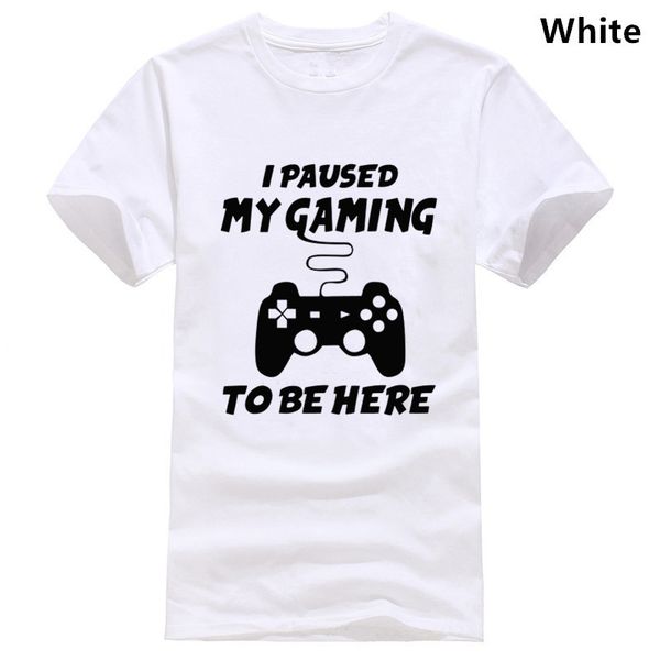 я приостановлено мои игры быть здесь взрослые t-shirt подарочных gaming tee топ размеры s - 3xl мужчины
я приостановлено мои игры быть здесь взрослые t-shirt подарочных gaming tee топ размеры s - 3xl мужчины