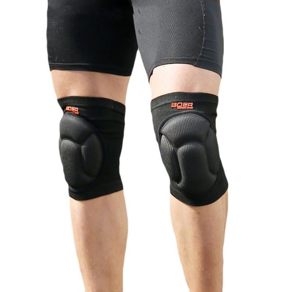 1 pair knee pads for football volleyball extreme sports ski fitness thicked knee support cycling protector kneepad, Black;gray
1 pair knee pads for football volleyball extreme sports ski fitness thicked knee support cycling protector kneepad, Black;gray