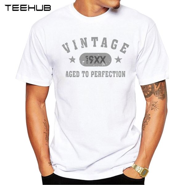 2019 teehub new cool men's fashion vintage aged to perfection design t-shirt short sleeve o-neck hipster tee
2019 teehub new cool men's fashion vintage aged to perfection design t-shirt short sleeve o-neck hipster tee