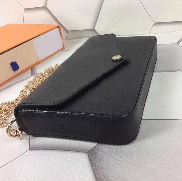 3 pieces evening bag coin purse embossed classical chain strap shoulder bag women designer wallet women belt bag with box
3 pieces evening bag coin purse embossed classical chain strap shoulder bag women designer wallet women belt bag with box