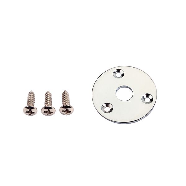 metal round jack plate guitar output jack plug socket for electric guitar bass parts
metal round jack plate guitar output jack plug socket for electric guitar bass parts