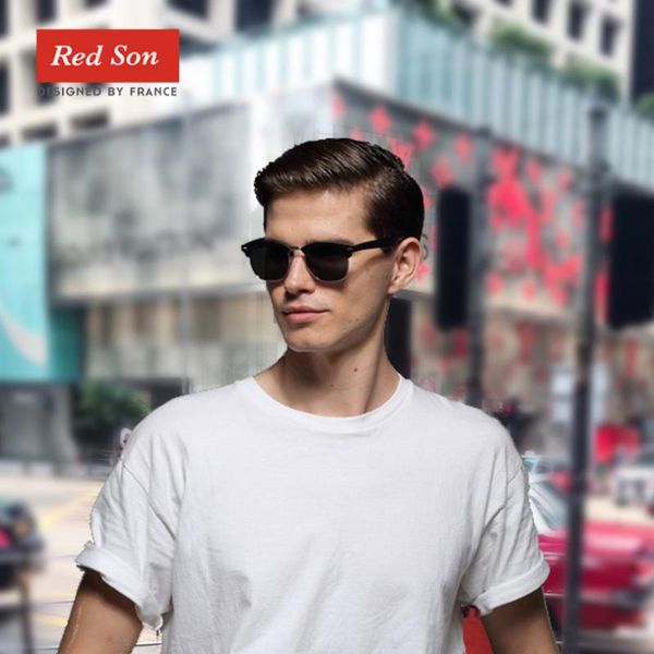 sunglasses red son classic polarized female male fashion mirror uv400 sunglass men women retro designer sun glasses, White;black
sunglasses red son classic polarized female male fashion mirror uv400 sunglass men women retro designer sun glasses, White;black