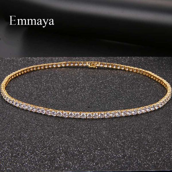emmaya classic style gold color necklace four size for women luxury jewelry in fashion party delicate cubic zircon decoration, Silver
emmaya classic style gold color necklace four size for women luxury jewelry in fashion party delicate cubic zircon decoration, Silver