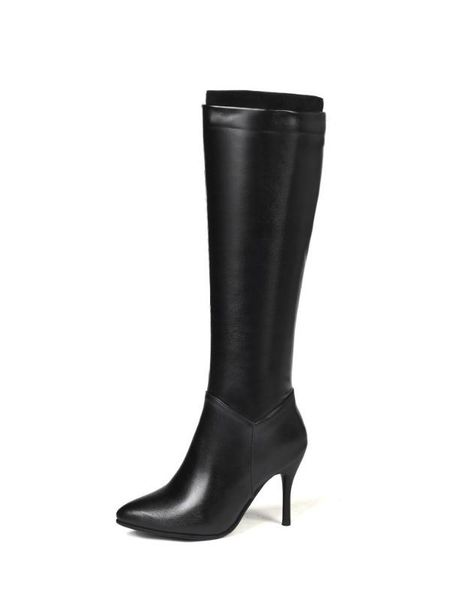 boots pointe shoes zipper booties ladies luxury designer pointy fashion rubber high heel large size over-the-knee pointed, Black
boots pointe shoes zipper booties ladies luxury designer pointy fashion rubber high heel large size over-the-knee pointed, Black