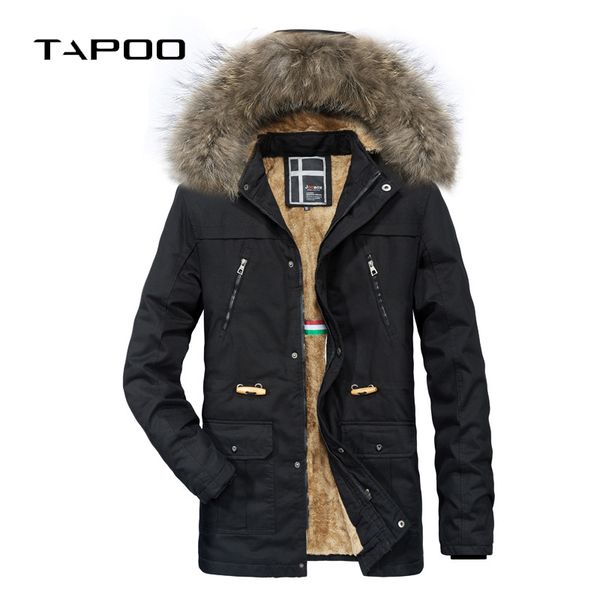 men's down & parkas tapoo men winter brand clothing casual warm thick long jackets hooded fur collar cotton-padded coats male, Black
men's down & parkas tapoo men winter brand clothing casual warm thick long jackets hooded fur collar cotton-padded coats male, Black