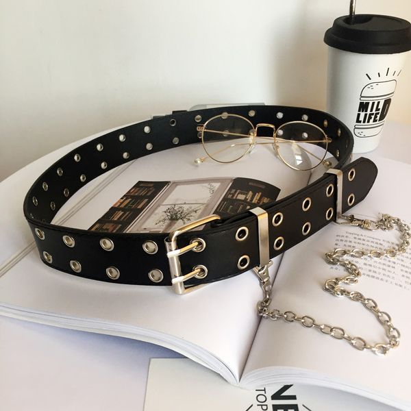 belts for women genuine leather belts chain fashion punk style pin buckle belt women ing, Black;brown
belts for women genuine leather belts chain fashion punk style pin buckle belt women ing, Black;brown