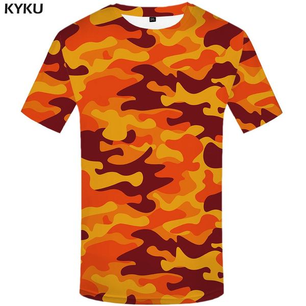 kyku orange camouflage t shirt men camo tshirts casual military anime clothes colorful t-shirts 3d gothic tshirt printed, White;black
kyku orange camouflage t shirt men camo tshirts casual military anime clothes colorful t-shirts 3d gothic tshirt printed, White;black