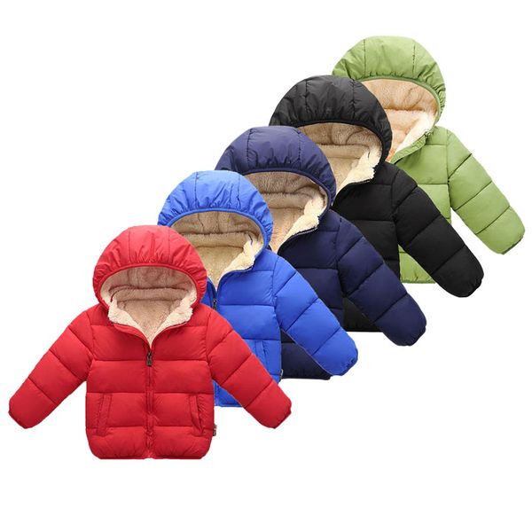 baby boys winter coat solid hooded pockets plus velvet autumn coat kids casual clothes girls child keep warm thicken outwear 07, Blue;gray
baby boys winter coat solid hooded pockets plus velvet autumn coat kids casual clothes girls child keep warm thicken outwear 07, Blue;gray