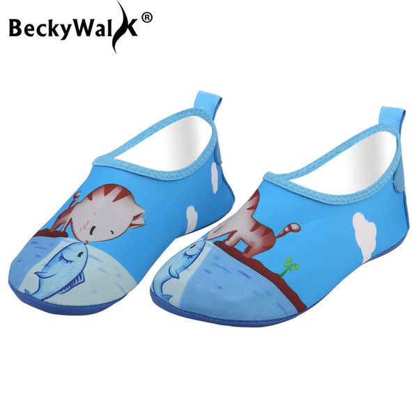 beckywalk kids quick drying swim water shoes casual footwear boys girls socks for beach pool cartoon children slippers csh650, Black
beckywalk kids quick drying swim water shoes casual footwear boys girls socks for beach pool cartoon children slippers csh650, Black