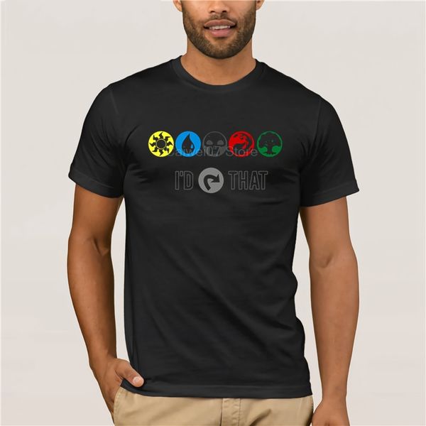 new summer men's casual print t-shirt fashion magic the gathering id tap that for mans
new summer men's casual print t-shirt fashion magic the gathering id tap that for mans