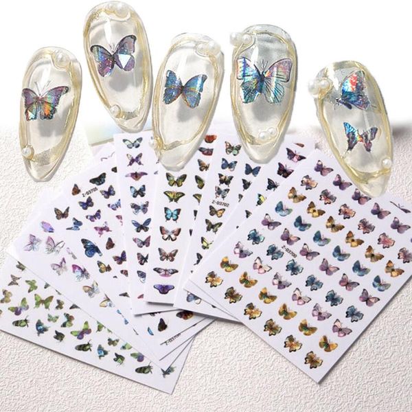 stickers & decals 19 colors 1sheet 3d butterfly nail holographic adhesive tips beauty diy art decoration manicure, Black
stickers & decals 19 colors 1sheet 3d butterfly nail holographic adhesive tips beauty diy art decoration manicure, Black