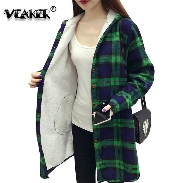 hoody winter jacket women fleece women's plaid jackets autumn casual warm thick red slim fit hoodies loose coat female, Black
hoody winter jacket women fleece women's plaid jackets autumn casual warm thick red slim fit hoodies loose coat female, Black