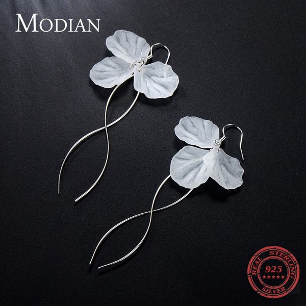 горячие продажи modian подлинная 925 стерлингового серебра серьги моды элегантный белый цветок длинные серьги падения для женщин fine jewelr, Golden;silver
горячие продажи modian подлинная 925 стерлингового серебра серьги моды элегантный белый цветок длинные серьги падения для женщин fine jewelr, Golden;silver