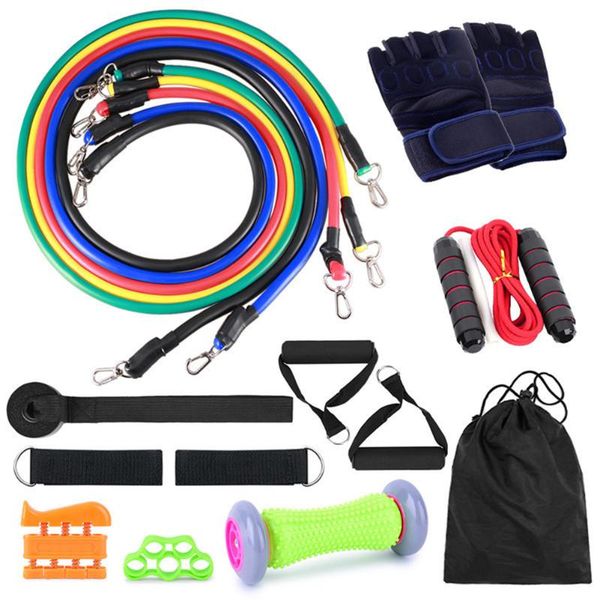 16pcs/set elastic resistance bands muscle strength training exercise sport skipping rope handle ankle ring gym fitness equipment
16pcs/set elastic resistance bands muscle strength training exercise sport skipping rope handle ankle ring gym fitness equipment