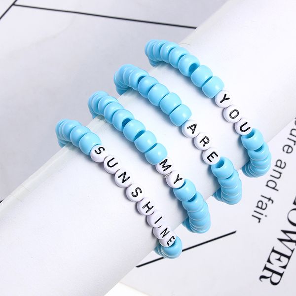 letter colorful beading handmade strand bracelet fashion women bracelets & bangles pulserias friendship jewelry gifts, Golden;silver
letter colorful beading handmade strand bracelet fashion women bracelets & bangles pulserias friendship jewelry gifts, Golden;silver