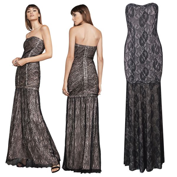 2021 latest designer hlstrapless mermlaid prom dresses lace rayon elastic evening gown elegant long formal party bridesmaid skirt costumes h, Black
2021 latest designer hlstrapless mermlaid prom dresses lace rayon elastic evening gown elegant long formal party bridesmaid skirt costumes h, Black