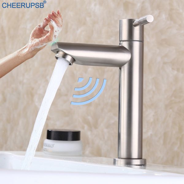 bathroom sink faucets basin touch sensor faucet automatic sensitive deck mount tap single cold facuets inductive touching taps k02
bathroom sink faucets basin touch sensor faucet automatic sensitive deck mount tap single cold facuets inductive touching taps k02