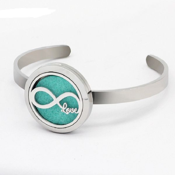 bangle 2 styles infinity love 30mm magnetic essential oil diffuser locket 6mm bracelet 5pcs, Black
bangle 2 styles infinity love 30mm magnetic essential oil diffuser locket 6mm bracelet 5pcs, Black