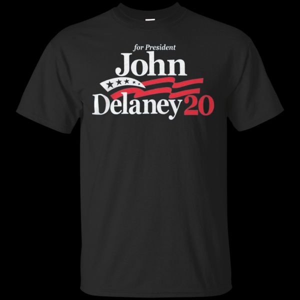 john delaney for president us election 2020 new black navy t-shirt for men s