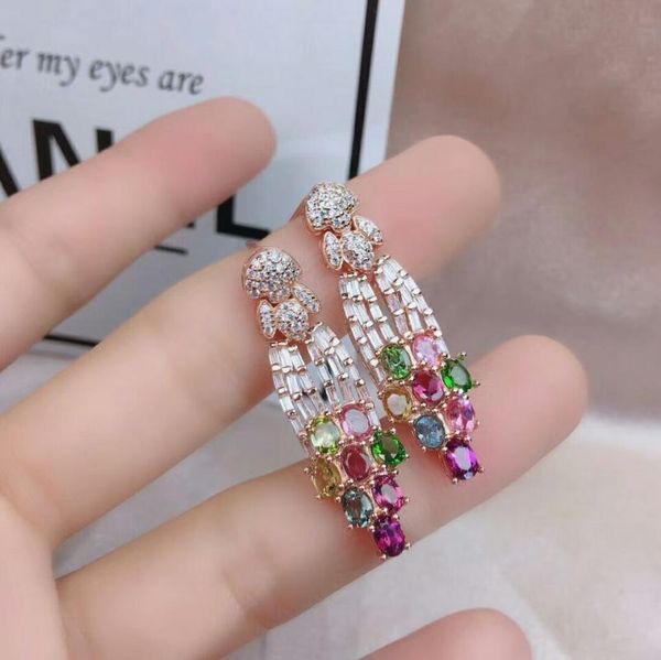 meibapj natural brazil pinkycolor tourmaline gemstone colorful drop earrings real 925 solid silver fine charm jewelry for women
meibapj natural brazil pinkycolor tourmaline gemstone colorful drop earrings real 925 solid silver fine charm jewelry for women