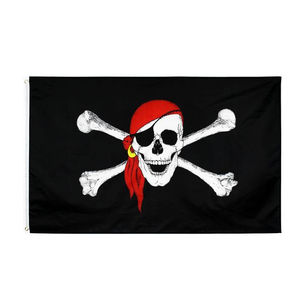 wholesale factory direct 100% polyester 90*150cm jolly goger flags and banners skull bone red bandanna skull crossbones pirate flag
wholesale factory direct 100% polyester 90*150cm jolly goger flags and banners skull bone red bandanna skull crossbones pirate flag