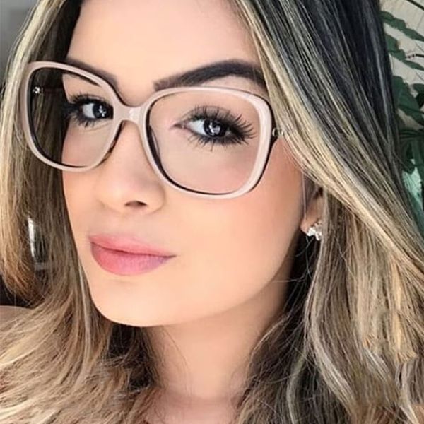 veshion tr90 cat eye glasses frames men women optical fashion computer glasses, Black
veshion tr90 cat eye glasses frames men women optical fashion computer glasses, Black