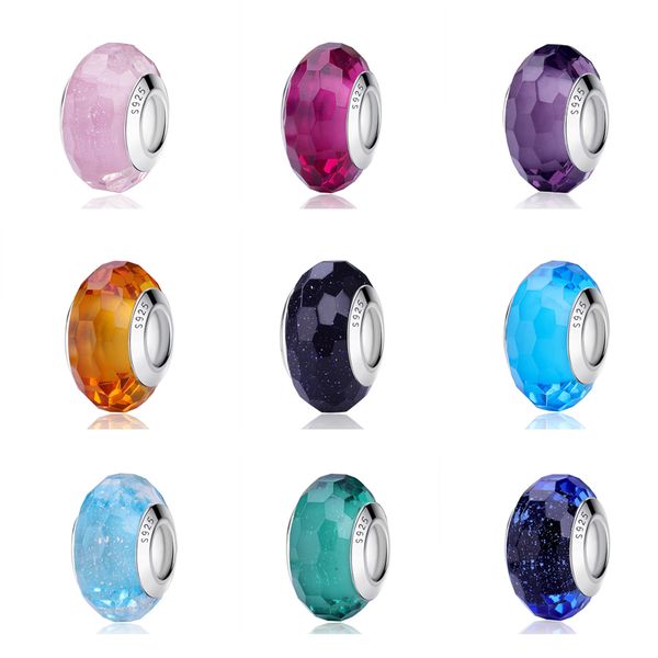 other 925 sterling silver charms glass beads fit bracelets bangle iridescent faceted murano charm diy jewelry making
other 925 sterling silver charms glass beads fit bracelets bangle iridescent faceted murano charm diy jewelry making