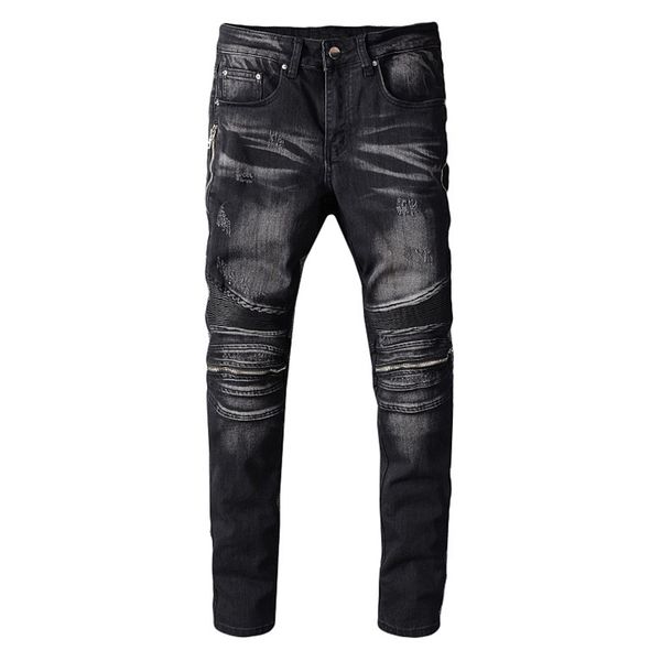 men's jeans sokotoo pu leather patchwork biker for motorcycle slim skinny zippers black stretch denim pants, Blue
men's jeans sokotoo pu leather patchwork biker for motorcycle slim skinny zippers black stretch denim pants, Blue